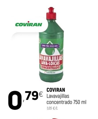 Coviran Coviran Lavavajillas concentrado 750ml oferta