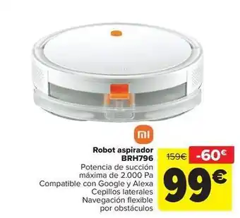 Carrefour Xiaomi - robot aspirador brh796 oferta