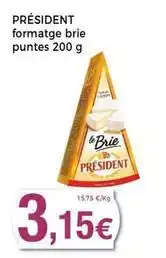 Keisy Président - formatge brie puntes oferta