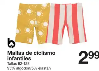 Zeeman Mallas de ciclismo infantiles oferta