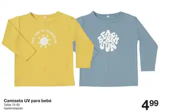 Zeeman Camiseta UV para bebé oferta