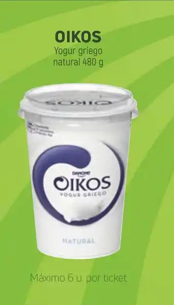 Coviran Oikos Yogur griego natural 480g oferta