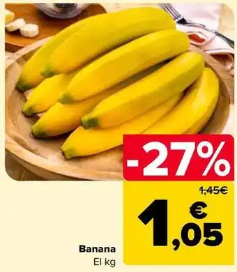 Carrefour Banana oferta