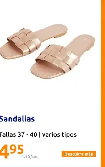 Action Sandalias oferta