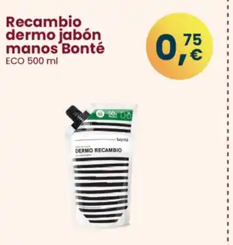 Clarel Recambio dermo jabón manos Bonté oferta