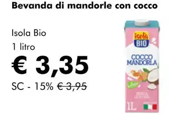 NaturaSí Bevanda di mandorle con cocco oferta
