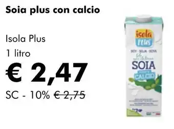 NaturaSí Soia plus con calcio oferta