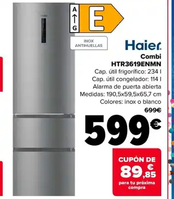 Carrefour Combi HTR3619ENMN oferta
