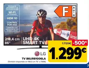 Carrefour TV 86UR81006LA oferta