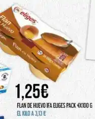 Claudio Ifa eliges - flan de huevo oferta