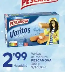 SPAR Fragadis Pescanova - varitas de merluza oferta