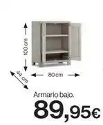 Hipercor Armario bajo oferta
