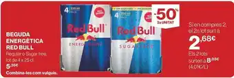 Supercor Exprés Red bull - bebida energética oferta