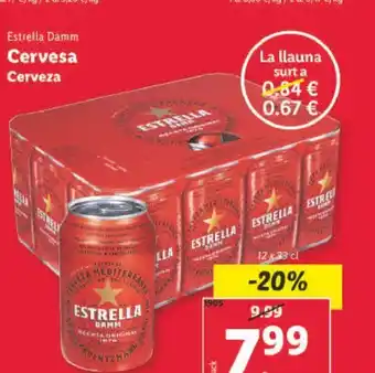 Lidl Cerveza oferta