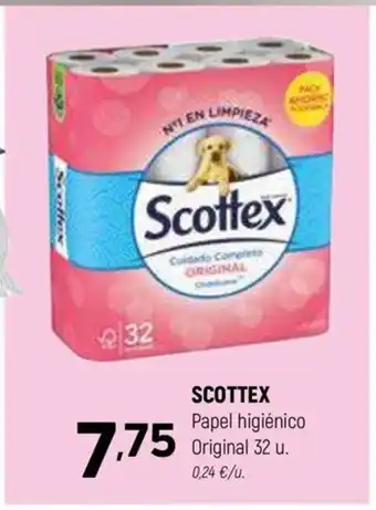 Coviran SCOTTEX Papel higiénico Original 32 u.. oferta