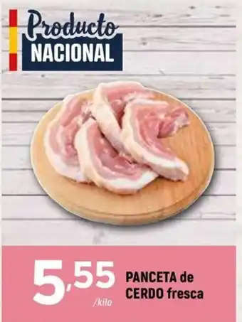 Coviran PANCETA de CERDO fresca oferta