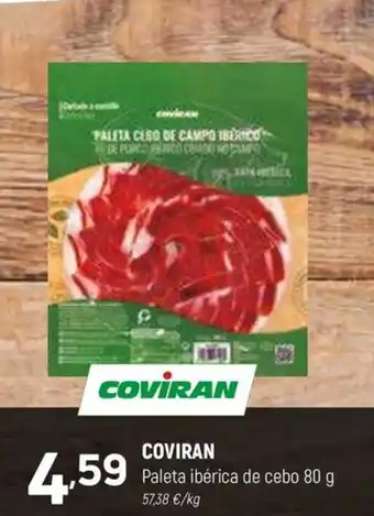 Coviran COVIRAN Paleta ibérica de cebo 80 g oferta