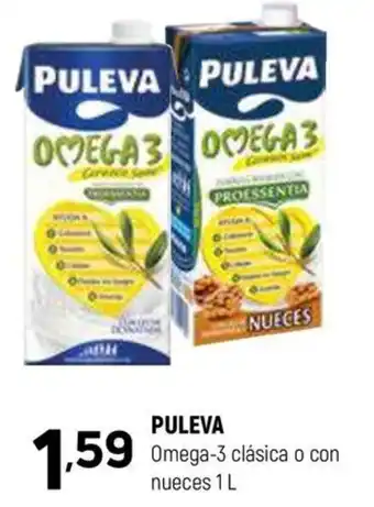 Coviran PULEVA Omega-3 clásica o con nueces 1L oferta