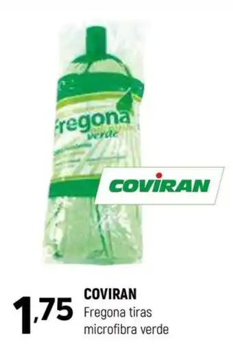 Coviran COVIRAN Fregona tiras microfibra verde oferta