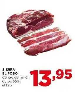 Alimerka Sierra el pobo - centro de jamón duroc 55% oferta