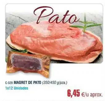 Abordo Magret de pato oferta