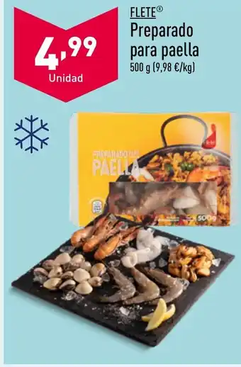 ALDI Preparado para paella oferta