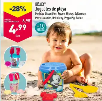 ALDI Juguetes de playa oferta