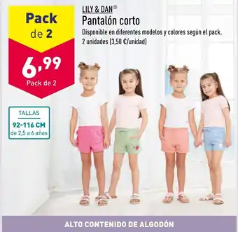 ALDI LILY & DANⓇ Pantalón corto oferta