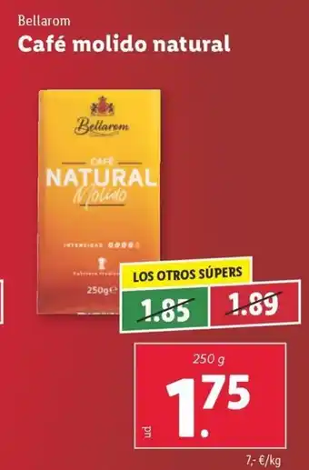 Lidl Café molido natural oferta