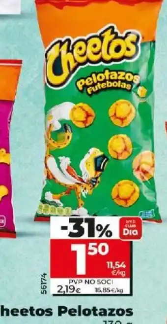 Dia Cheetos Pelotazos oferta