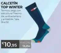 Ferbric Calcetín top winter oferta