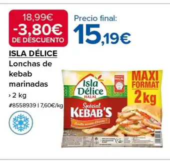 Costco ISLA DÉLICE Lonchas de kebab oferta