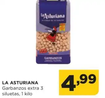 Alimerka LA ASTURIANA Garbanzos extra 3 siluetas, 1 kilo oferta