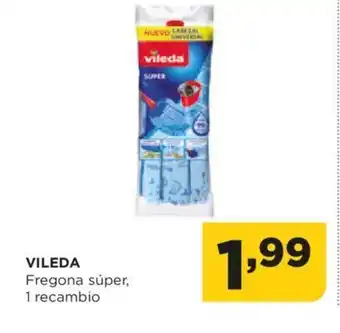 Alimerka VILEDA Fregona súper, 1 recambio oferta