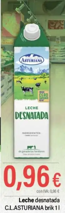 Cash Ifa Leche desnatada C.L.ASTURIANA brik 1 oferta