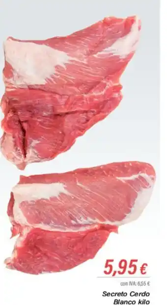 Cash Ifa Secreto Cerdo Blanco kilo oferta