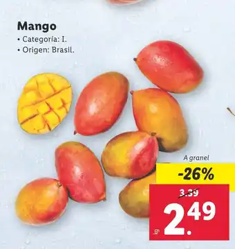 Lidl Mango oferta