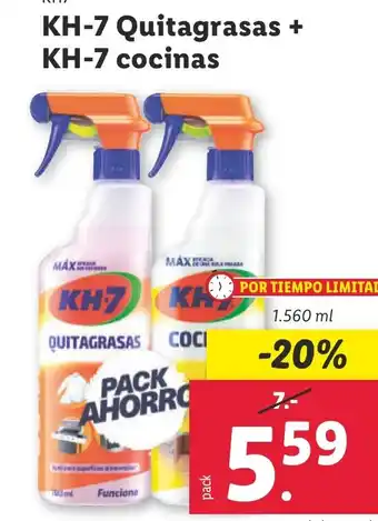 Lidl KH-7 Quitagrasas + KH-7 cocinas oferta