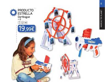 Toy Planet Producto Estrella Dartleague + 8 oferta