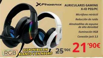Phoenix Auriculares Gaming X-10 Ps5-pc