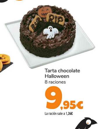 Carrefour Tarta Chocolate Halloween 8 raciones oferta