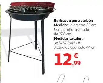 Alcampo Barbacoa para carbón oferta