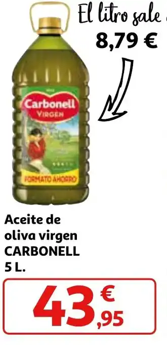 Alcampo Aceite de oliva virgen CARBONELL oferta