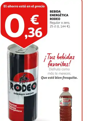 Alcampo BEBIDA ENERGÉTICA RODEO oferta