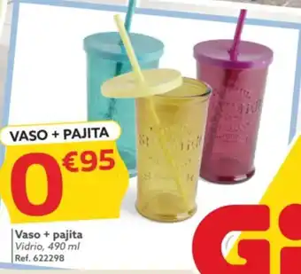 GiFi |Vaso + pajita oferta