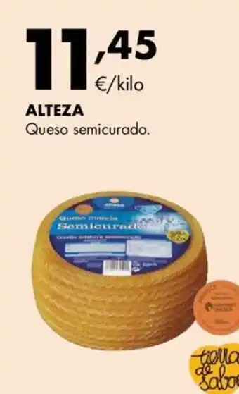 Supermercados Lupa ALTEZA Queso semicurado. oferta