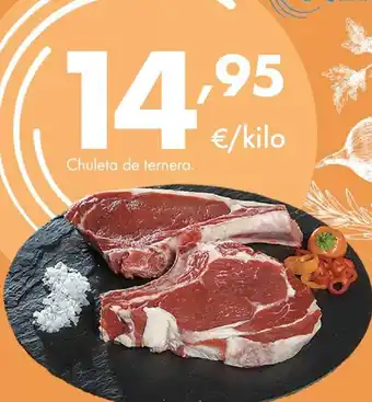 Supermercados Lupa Chuleta de ternera. oferta