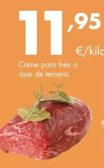 Supermercados Lupa Carne para freír o asar de ternera. oferta