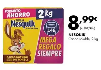 Supermercados Lupa NESQUIK Cacao soluble, 2 kg. oferta