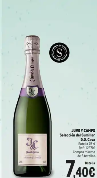 Makro JUVE Y CAMPS Selección del Sumiller D.O. Cava oferta